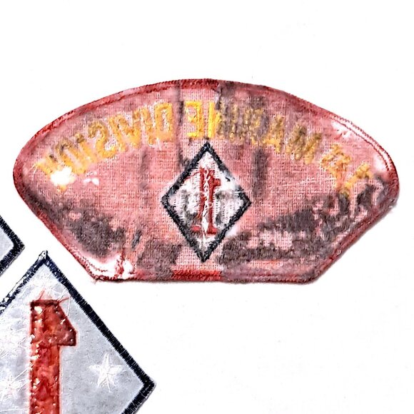 Vintage U.S. Marine Corps 1st Marine Division Patch Set - Picture 9 of 9